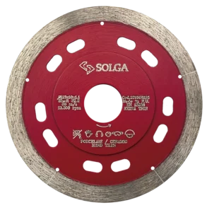 DISCO DE CORTE PARA PORCELÁNICO EXTRAFINO 115 SOLGA
